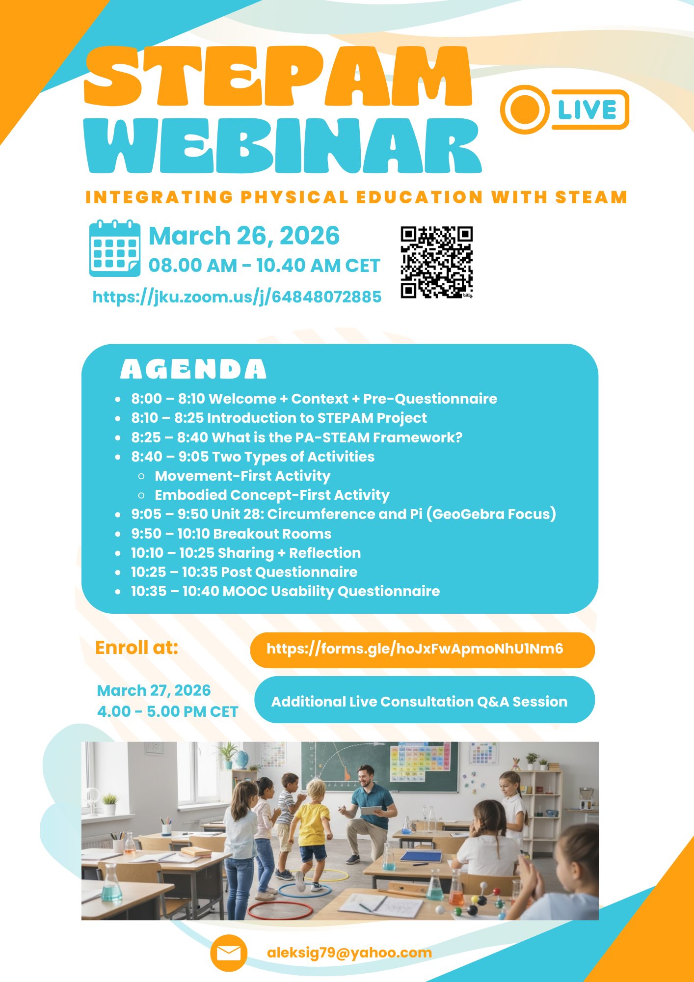 БЕСПЛАТНА ОНЛАЈН РАДИОНИЦА ЗА НАСТАВНИКЕ – STEPAM