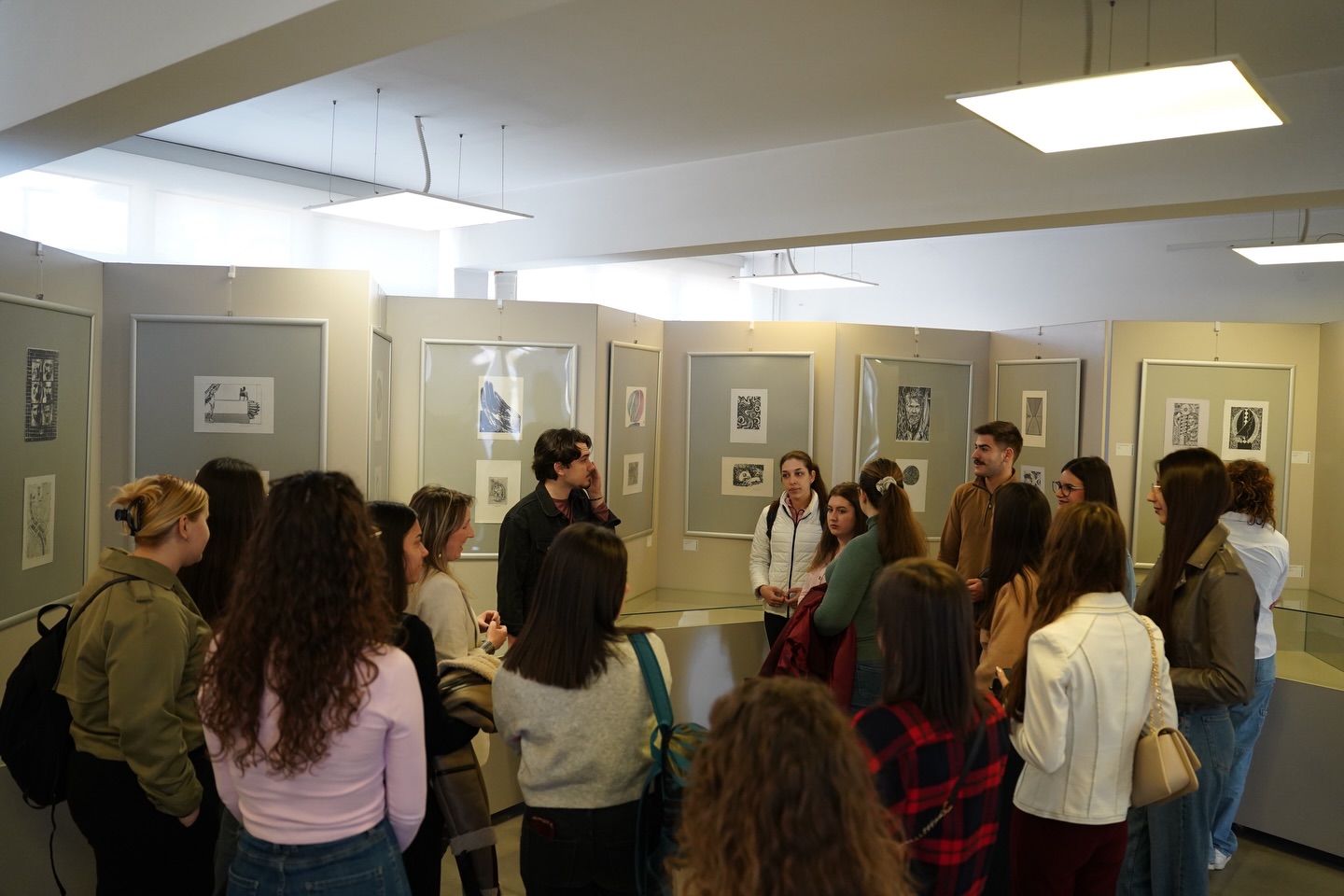 Radionica u Galeriji „Ginko” u koviru  aktuelne izložbe „Brankuši 150 u Srbiji“